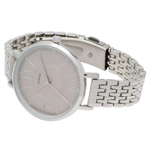 

Fieldwork Women s Analog Watch with Metal Band, Slim Design, Simple Design, Easy to Read, Opus Silver/Gray (JN042-2)