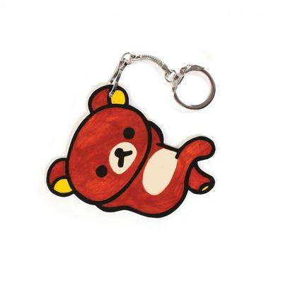 Crazy Plastic Kit - Rilakkuma - Kawaii Keychains - 3 Pcs - Creative - Characters