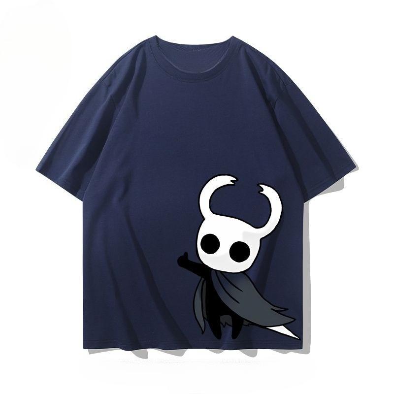 In Autumn and Winter 2025 Fashionable Cotton T-shirts Cute Villains Wearing Capes Comfortably Printed Plus-size Couple T-shirts