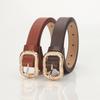 Creative, Personalized and Fashionable Women's Belt, Student Versatile Jeans Belt, Carved Metal Buckle Women's Belt