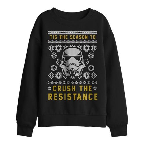Star Wars Childrens/Kids Crush The Resistance This Christmas Sweatshirt