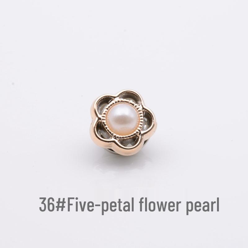Korean Style Versatile Brooch: No-Sew Button for Clothing, Scarf, Hat & Lapel Decoration