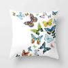 Colorful Flower Butterfly Pillowcase Office Living Room Car Ornaments Home Pillowcase