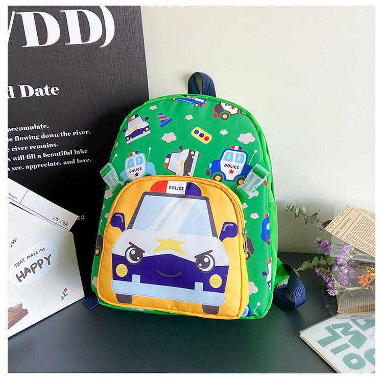 Adorable Cartoon Nylon Kindergarten Backpack Stylish Unisex Toddler Bag