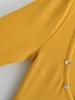 Spicy Girl Sexy Low Neck Long Sleeve T-shirt - Spring Stylish Slim Fit Solid Color Women's Top