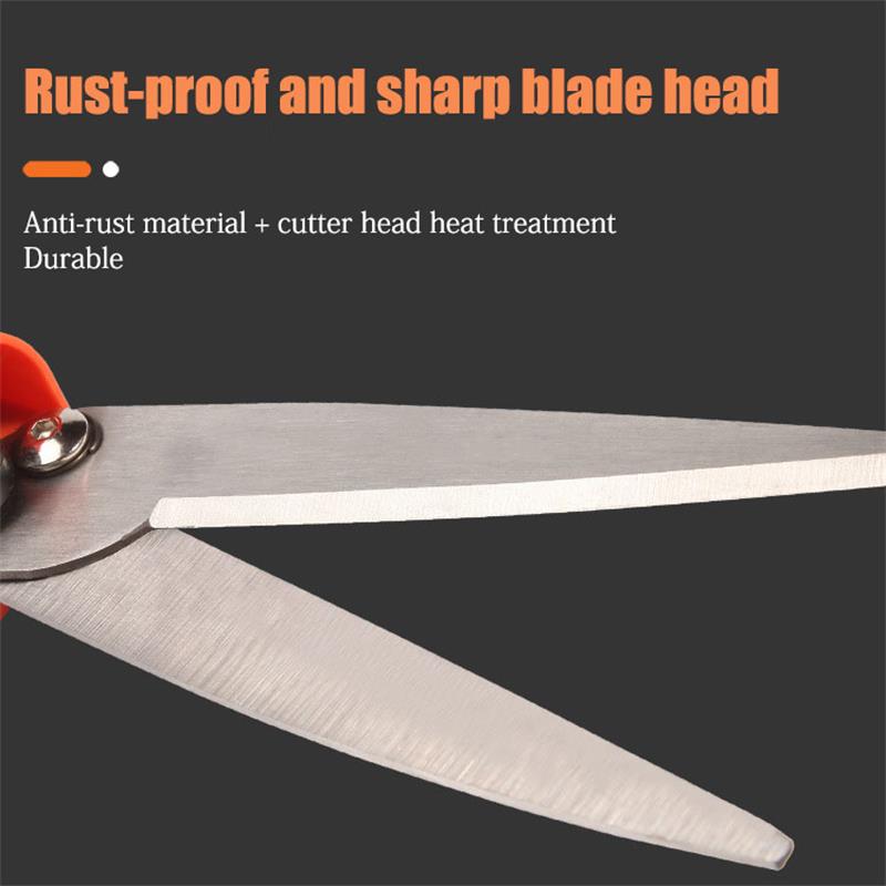 U50 Multifunctional Gardening Mowers Scissors Tip 360 Rotation Garden Grass Trimming Shears Handheld Lawn Pruning Hedge