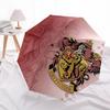 1pc Gryffindor Crest Shield Lion Courage Umbrella with Plastic Handle,Cartoon Pattern,Suitable for All Seasons Multi-functional Umbrella534