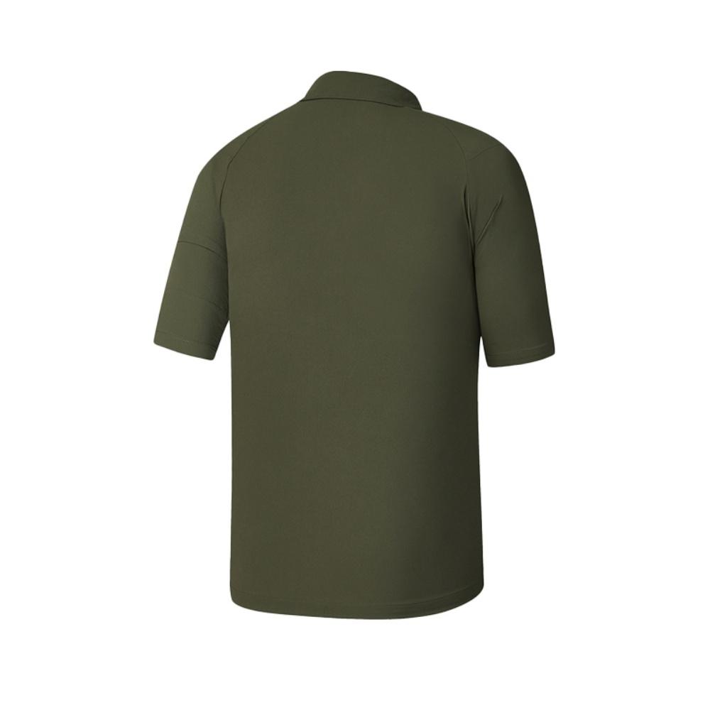 Fila Explorer Fashion Minimalist Casual Sports Outdoor Classic Versatile Short Sleeve Shirt Men Shirts Deep-Green A11M538401FKK