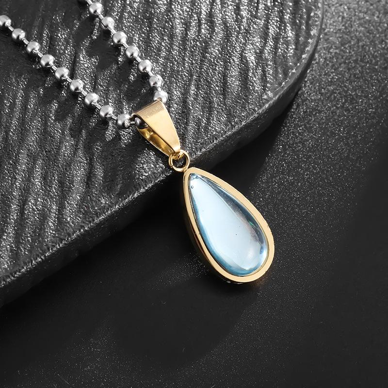 

Новое европейское и американское ожерелье из титановой стали для женщин, модное и универсальное, цепочка для ключицы