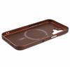 X-LEVEL For iPhone 16 Magnetic Case Hard PC Phone Cover Carbon Nano-Fiber Texture