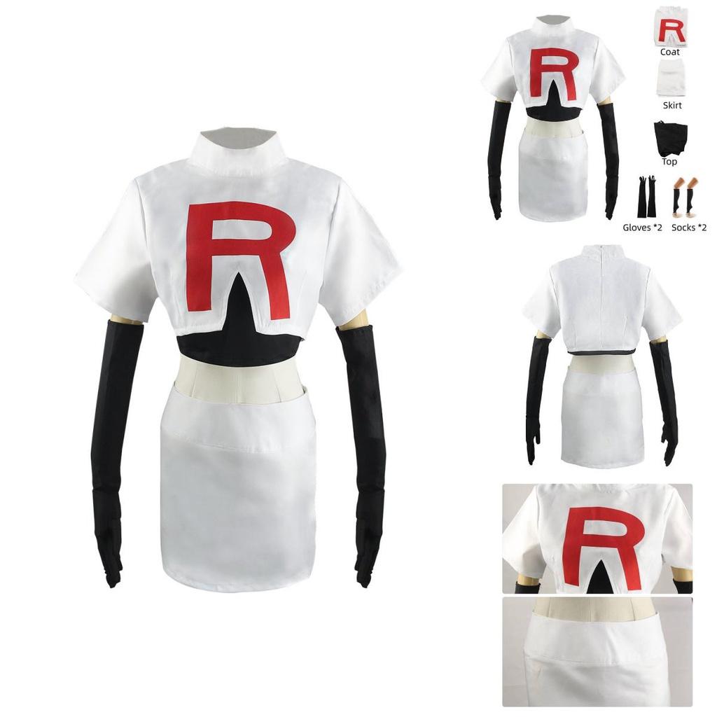 Pokemon Cosplay Kostümset für Fans von Ashs Begleitern