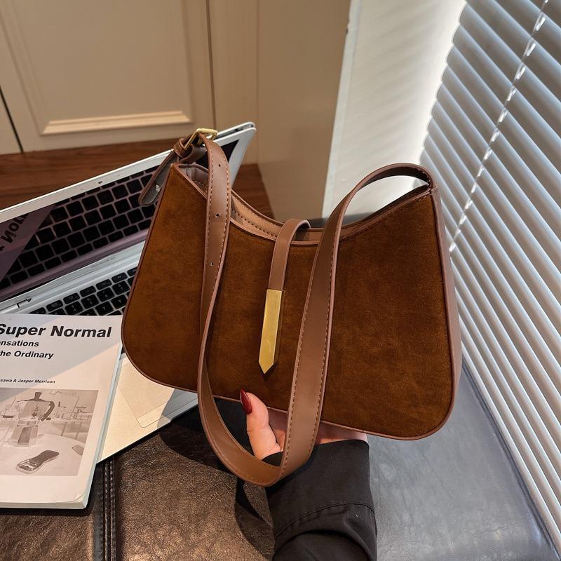 Niche Retro Modern Underarm Bag Women's Autumn New Simple Temperament Versatile Shoulder Handbag