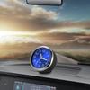 Auto Dashboard Klok met Hygrometer 2-in-1 Auto Horloge Nauwkeurige Tijd- en Vochtigheidsweergave Ornament voor Kantoor Huis Voertuig Decoratie