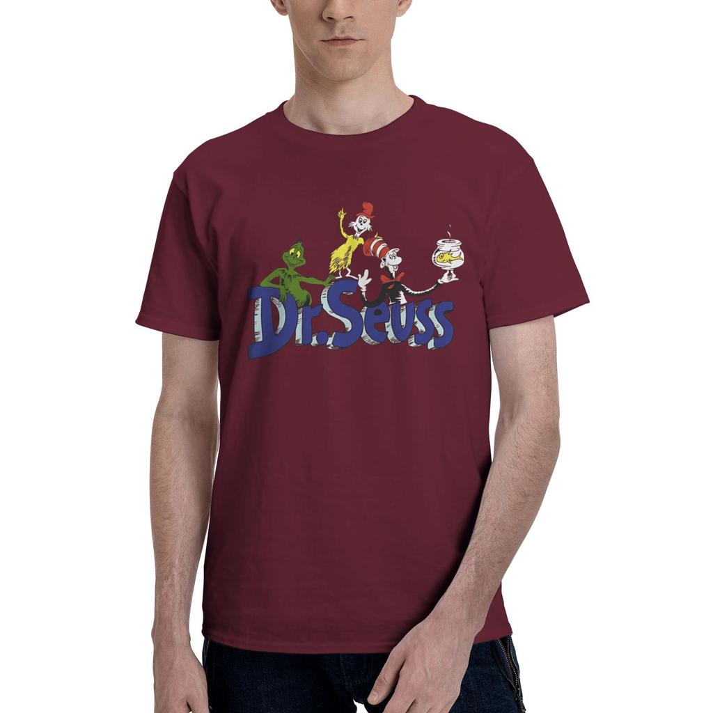 New Arrival Dr and Friends T Shirt For Unisex Reading Day America March 2 Pure Cotton Tee Shirt Short Sleeve Clothing
