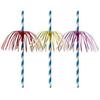 Paper Straws "Fireworks" 6/200 Mm 50 Pcs.