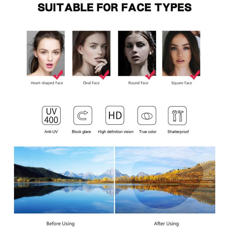 Women's Sunglasses, Men's and Women's Fashion Arrow Square Driving Sunglasses