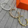 Bracciale Lucido a Naso di Maiale da Donna 2025: Design di Moda Semplice, di Alta Gamma, Versatile
