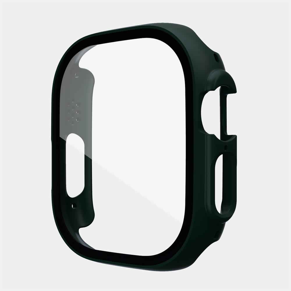 Glass+Case For Apple Watch Ultra 49mm Smartwatch PC Bumper+Screen Protector Tempered Cover Iwatch Series Ultra 2 3 Accessories