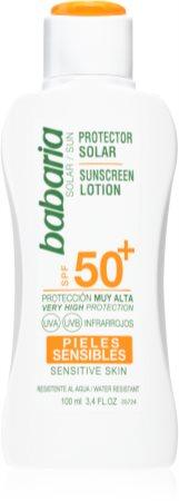 

lait solaire pour cheveux sensibles SPF 50+ TU прозрачный