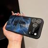 Luxury Frame Heat Dissipation CD Feather Pattern Phone Case For iPhone 17 Pro Max 16 14 15 Pro Camera Protection Back PC Cover