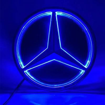 Pro Mercedes Benz přední maska s logem, LED odznak, nálepka, světelné dekorativní světlo pro Mercedes Benz ABC GLK GLE W205 W2