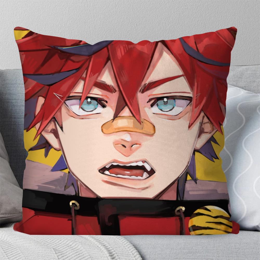 Manga G-Gokurakugai Pillow Case Square Pillow Bedroom Sofa Leisure Comfort Cushion Car Living Room Home Decoration 40X40