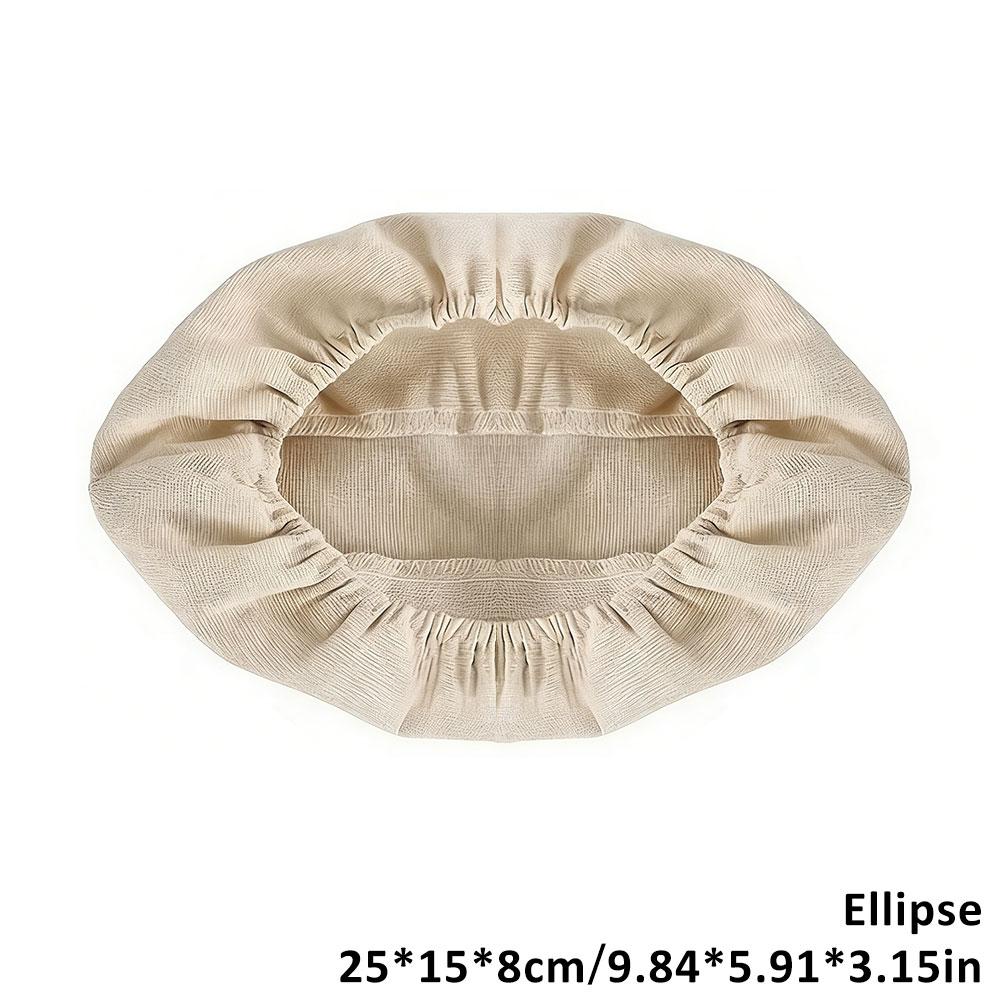 1Pc Round Oval Bread Basket Cloth Liner Reusable Sourdough Proofing Dough Fermentation Cover DIY Baking Tools