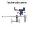 Adjustable Fishing Rod Racks Heavy Duty Fishing Rod Stand Quality Clamp-on Rod Holder  Bridge