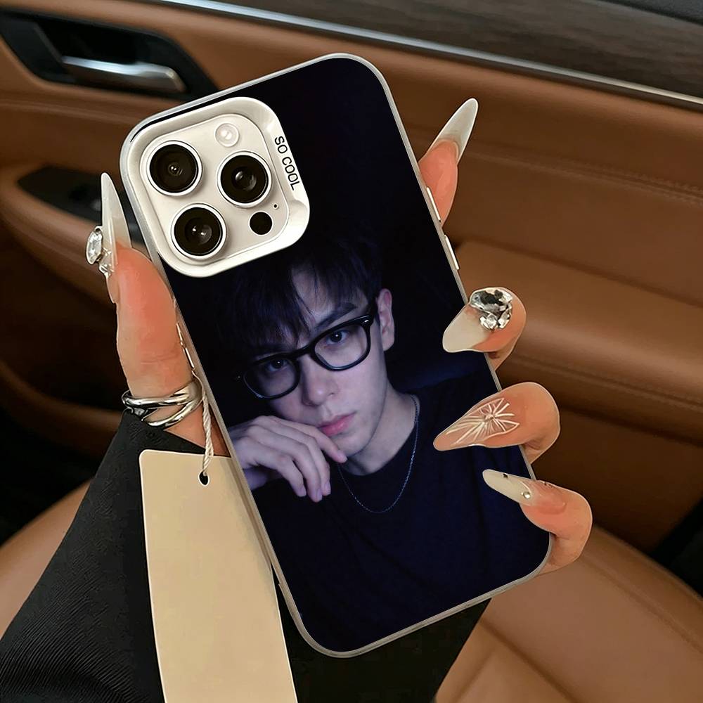 C-Choi S-Seung Hyun T-TOP Phone Case For iPhone 11 12 13 14 15 16Pro Max Plus white silver  Phone Cover