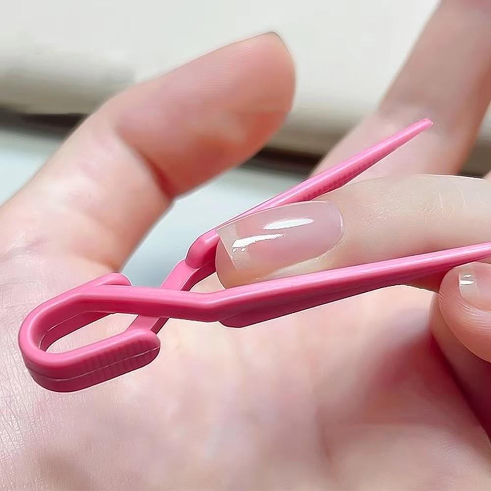 20pcs Pink Purple Nail Painting Protection Clip for Manicure Tools