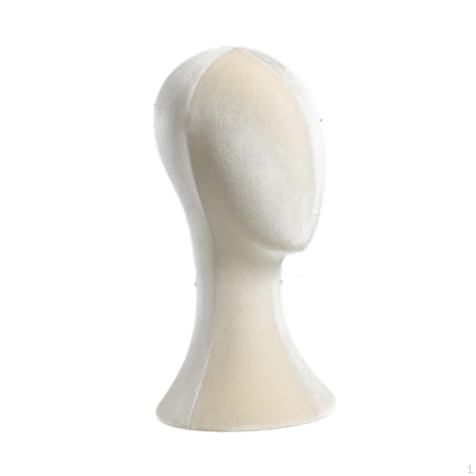 

Манекен голова легко использовать штифт многоцелевой шляпа дисплей стенд держатель парика для домашнего изготовления абрикосовый