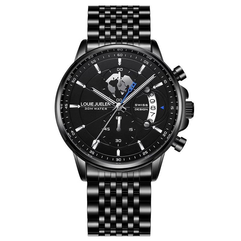 Men'S Watch Men'S Advanced Sense Luminous Waterproof Trend Student Luminous Business Machinery Quartz Men'S Watch