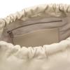Calvin Klein Vintage Casual Commuter Pleated Drawstring Cloud Bag Women Shoulder Bag Khaki Beige 4K3027G-PD7