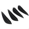 Carbon Front Spoiler Lip Splitter Body Black