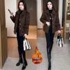 Fluffy 2025 Elegant Leopard Print Woolen Jacket - Women's Versatile Warm Top