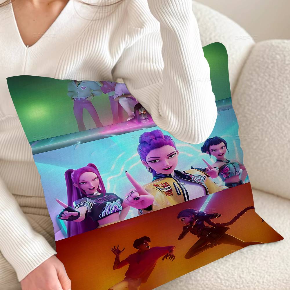 Popular KPop movie D-demon H-hunters Pillowcases Home Bedding Decorative Pillow Cover Wedding Super Soft Pillow Case