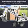 Rc Excavator Rc Cra Children Toys Remote Control Excavator Toys Kids Radio Control Dump Truck Bulldozer Electric Car Toys Gift