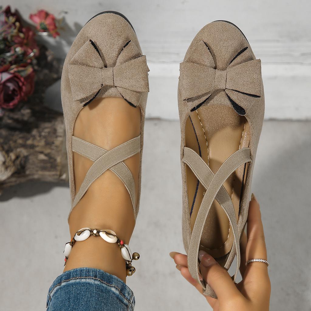 Fashion Flats Bow Shoes Anti-slip Casual Running Shoes 2024 New Summer Fashion Lightweight Wedge Loafers Zapatos De Mujer Sneakers Women