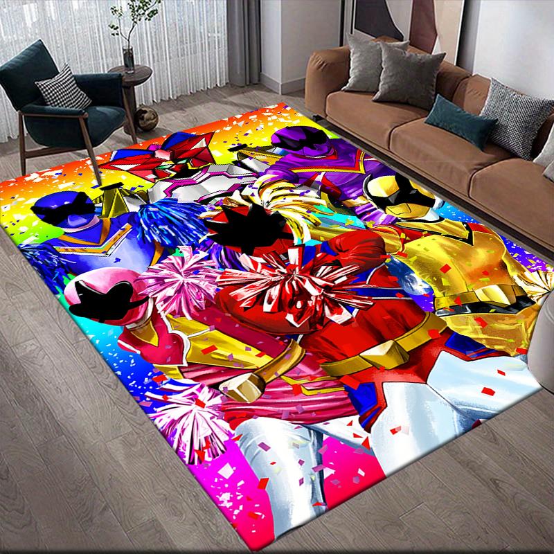 

Квадратный коврик для пола Super Sentai Classic Poster, нескользящий коврик для декора дома, идеальный подарок для фанатов.chl 60x90cm