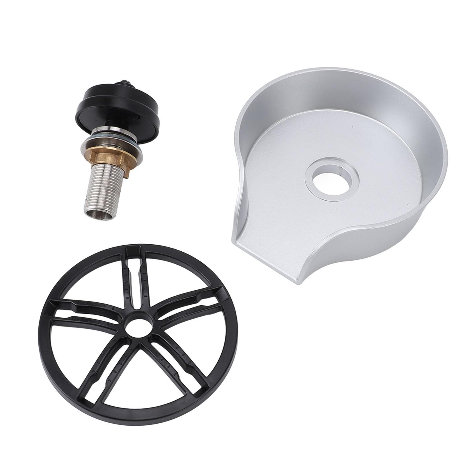 

Automatic Glass Rinser Stainless Steel Cup Washer Professional Rust Resistant Pressure Glass Washer For Kitchen Sinks Silver срібний