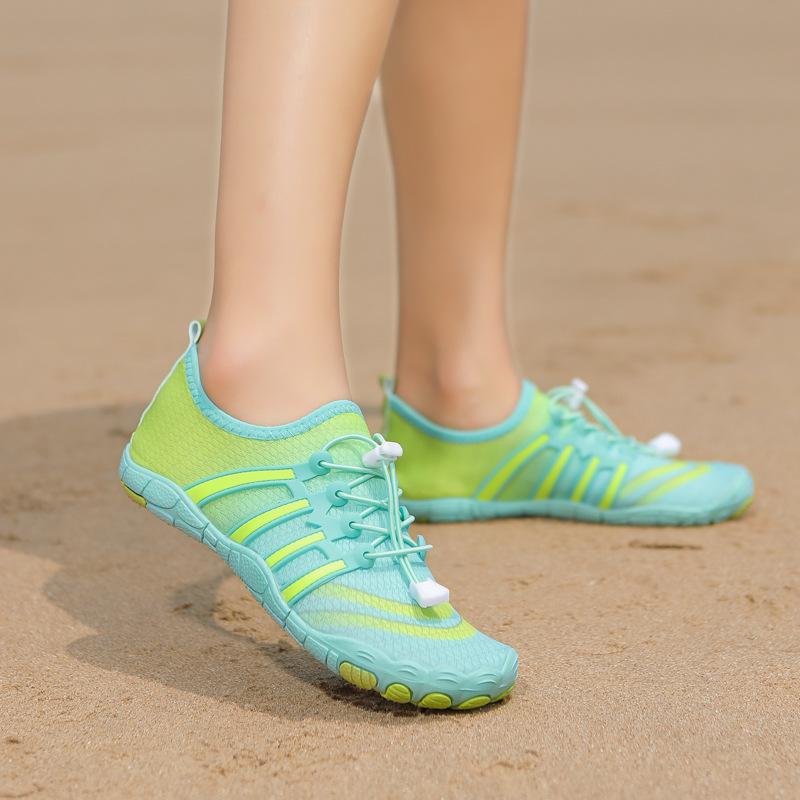 Dámské plážové boty s pěti prsty prodyšné protiskluzové rychleschnoucí vnitřní fitness venkovní mořský rybolov plavání brodění potoční boty pánské
