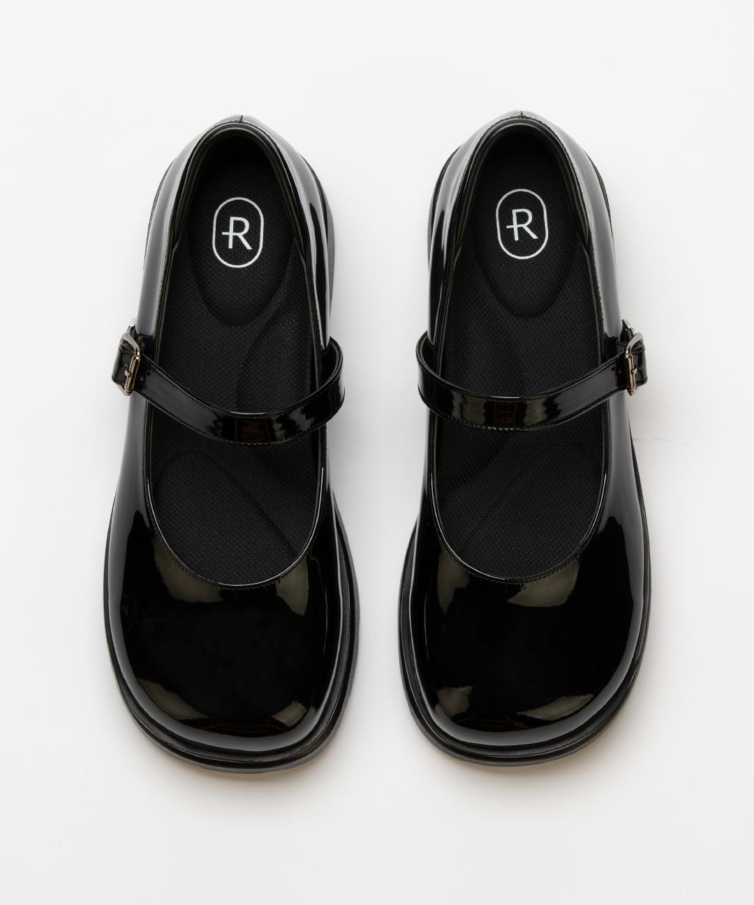 Rosenick Kate Platform Mary Jane Flats