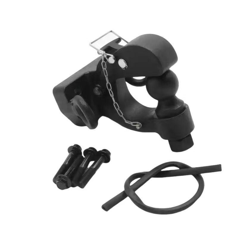 First Generation H9 Trailer Hitch Off-Road Modification Ball (Ages 09-23) - Black High-Strength Rogue Hook
