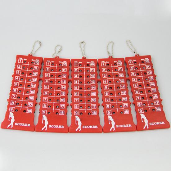 Golf Scoreboard Anti-crack Waterproof Clearly Marked Thickened Golf Scoring Metal 18 Hole Golf Stroke Putt Score Counter Golf Sport