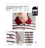 Boys' Striped Short-Sleeve Polo Shirt - Casual, Trendy Korean Style for Middle and Older Children