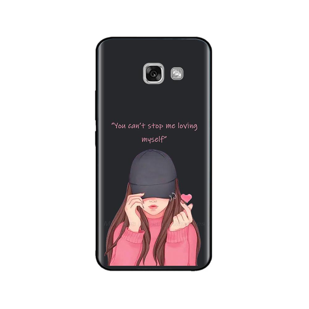 For Samsung Galaxy A3 2017 A320F Case Soft Tpu Black Silicone Cover For Samsung Galaxy A3 2016 A310F A3 2017 Case Cover Coque
