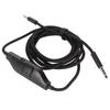 Headphone Sound Cable 3.5mm Gaming Headset Aux Cord with Inline Mic Mute Volume Control for Logitech G633 G933 G935 G635