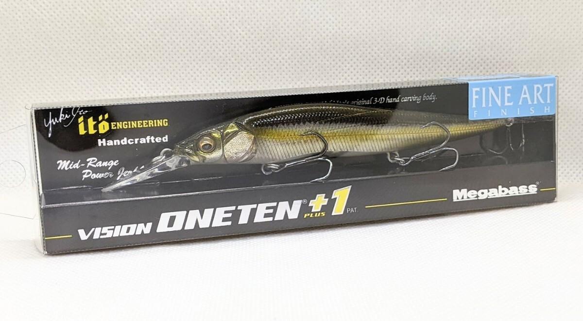 Megabass VISION ONETEN +1 SP-C FA Полосатый Shiner Воблер-джеркбейт 110мм Япония
