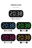Multifunctional LED Digital Alarm Clock with Date and Dual Alarms - Model 5507