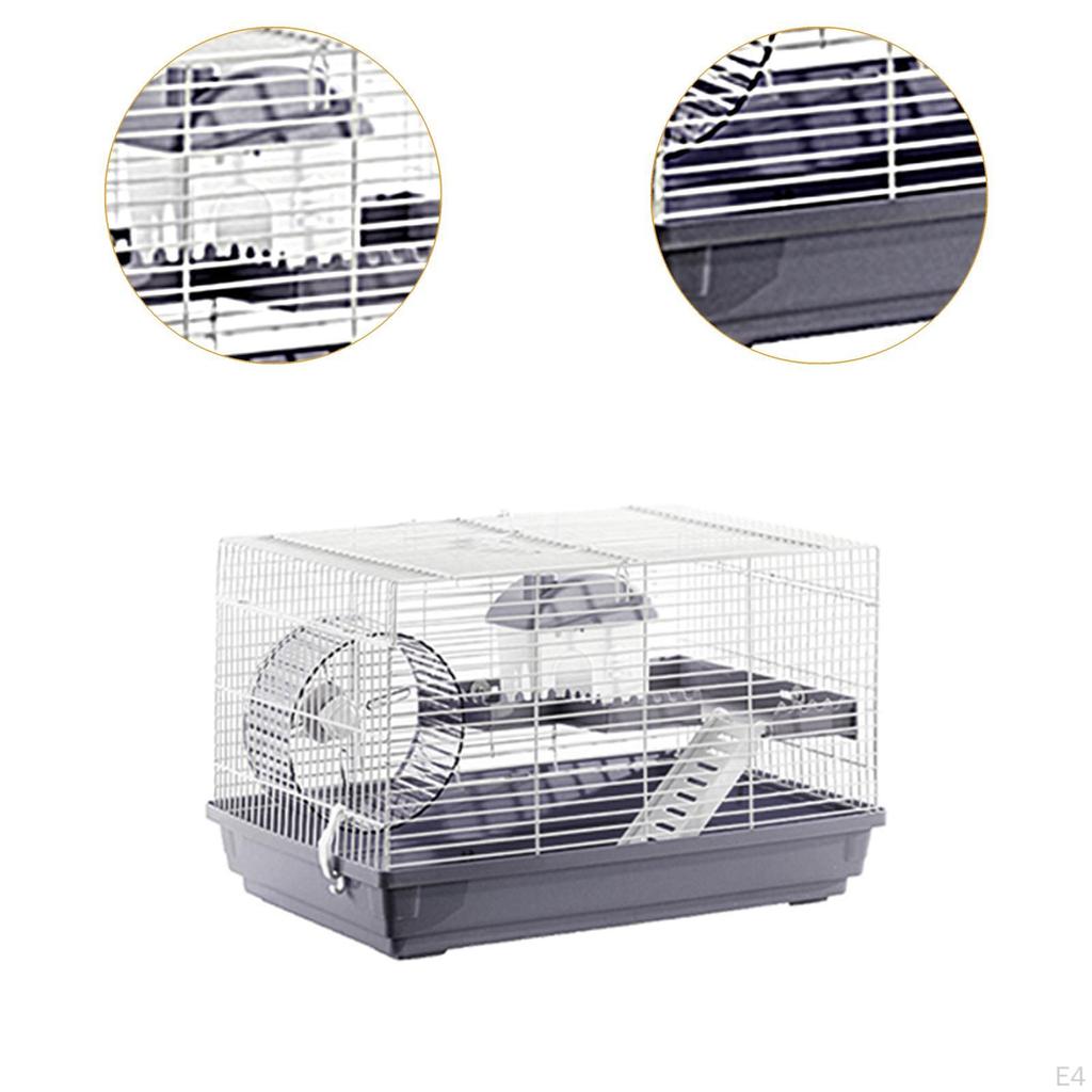 Habitat Hamster Cage Breathable, Portable House Μικρό ζώο για ινδικά χοιρίδια αρουραίους Sugar Glider